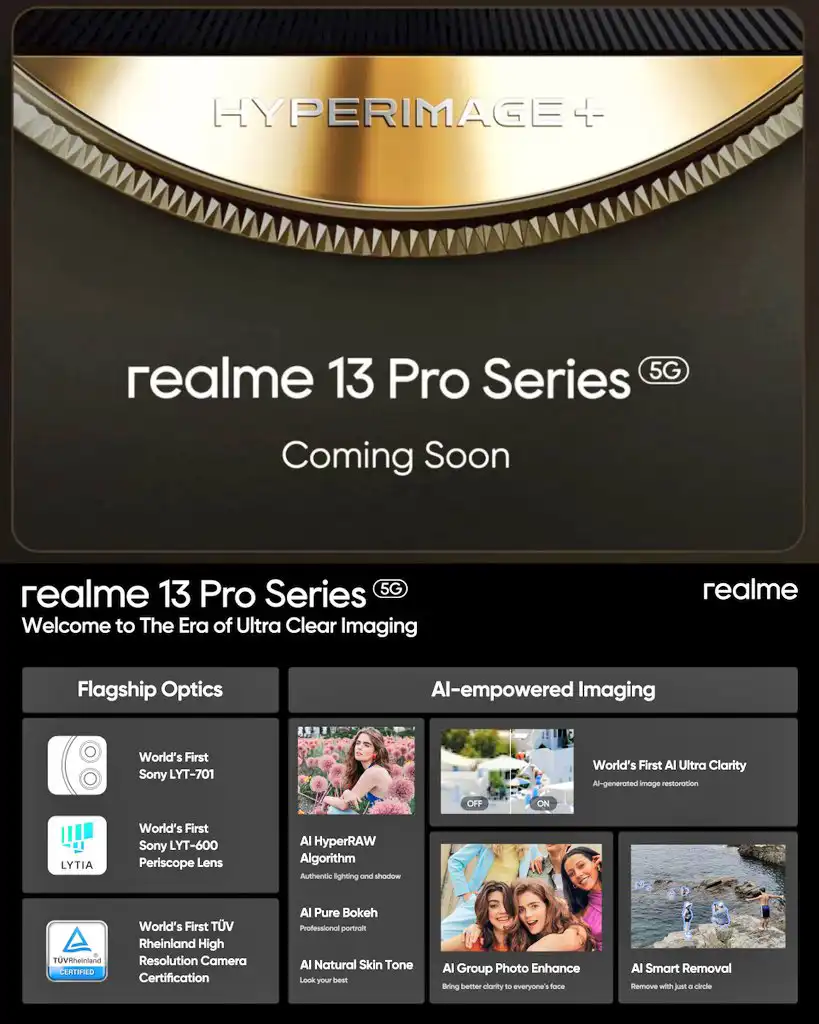 Realme 13 Pro Series Launch Date in India