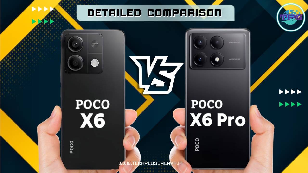 Poco X6 vs Poco X6 Pro